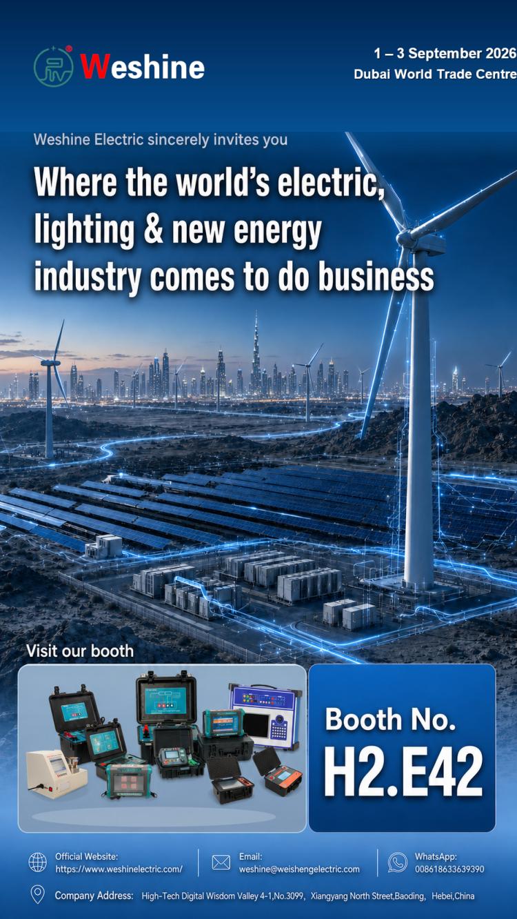 Weshine Electric Akan Pamer Di Tenaga Timur Tengah 2026 Di Dubai